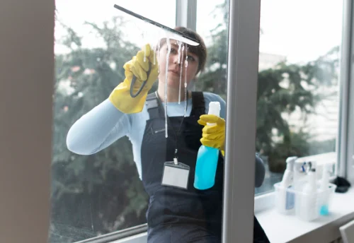 Nettoyage de vitres intérieures et extérieures à Guernes